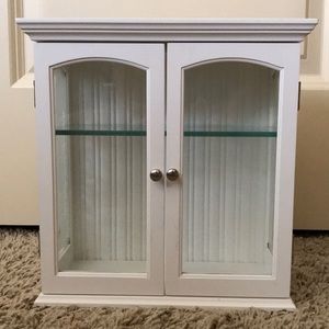 White Mini Organizer Storage